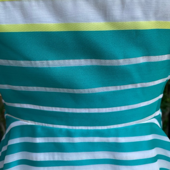 🌟HOST PICK🌟Tracy Reese ‘Arcata’ Striped Flare Midi Dress / Size 2Petite - Picture 5 of 13